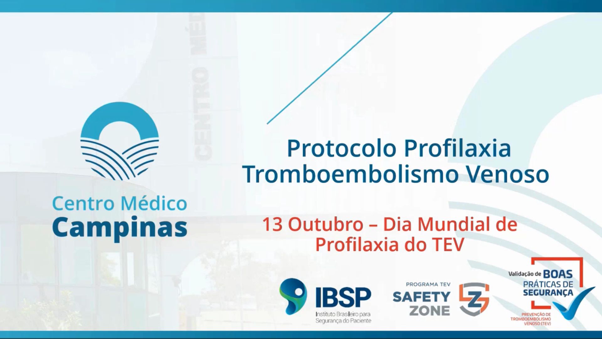 Live -Prevenção de Tromboembolismo Venoso